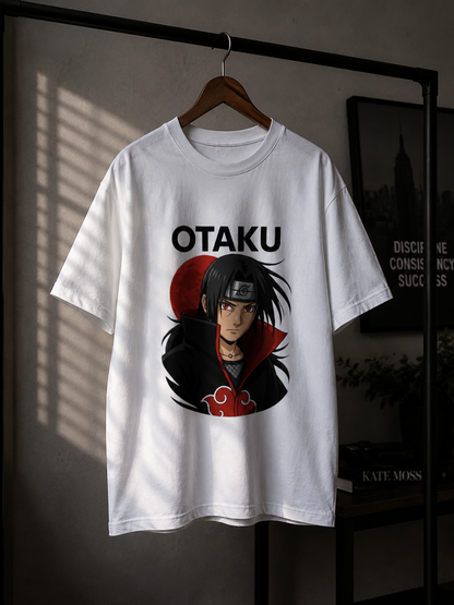 Otaku Itachi Anime Oversized T-Shirt | Premium Graphic Tee