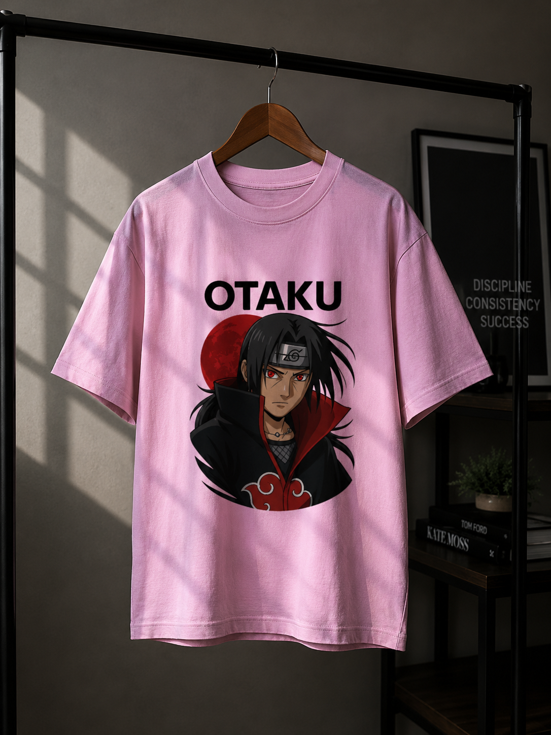 Otaku Itachi Anime Oversized T-Shirt | Premium Graphic Tee