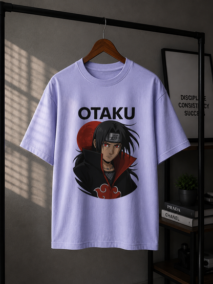 Otaku Itachi Anime Oversized T-Shirt | Premium Graphic Tee