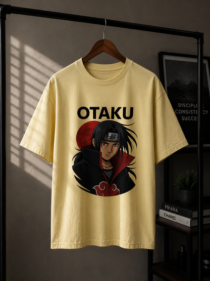 Otaku Itachi Anime Oversized T-Shirt | Premium Graphic Tee