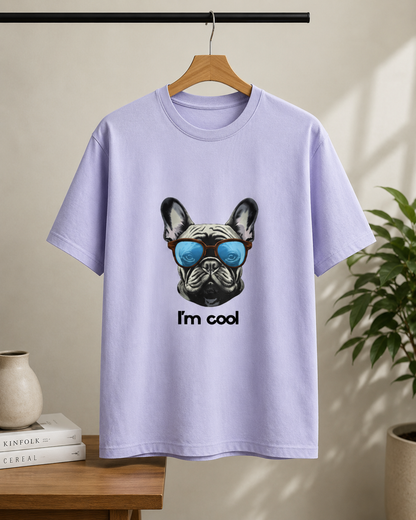 Cool French Bulldog Graphic Unisex  T-Shirt