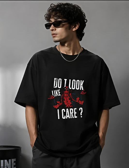 Deadpool Oversized Graphic T-Shirt || Unisex Terry Oversized Tee