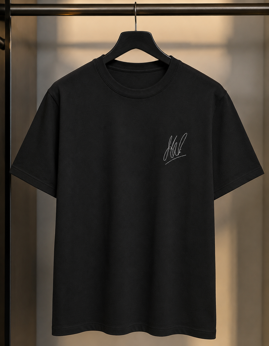MS Dhoni T-Shirt | Front Signature & Back Tribute Print