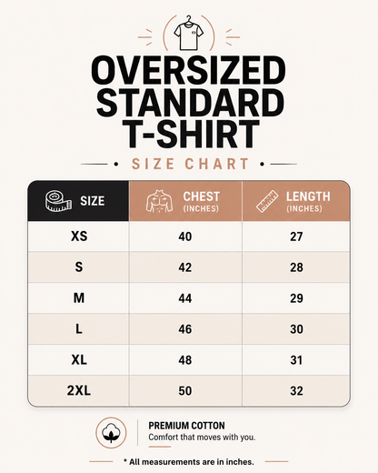 Naruto Oversized Anime T-Shirt | Premium 100% Cotton Unisex Tee |